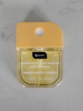b.pure Moisturizing Hand Sanitizer - Sunset Breeze (Yellow)